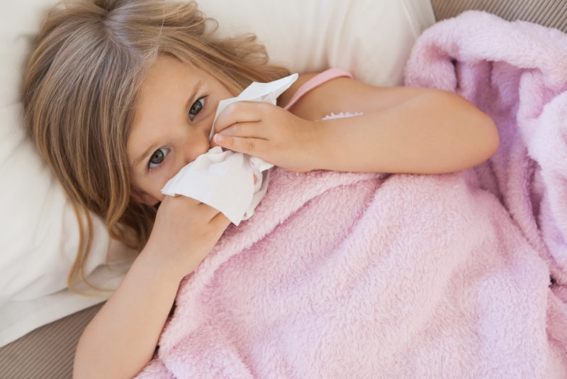Sick Little Girl